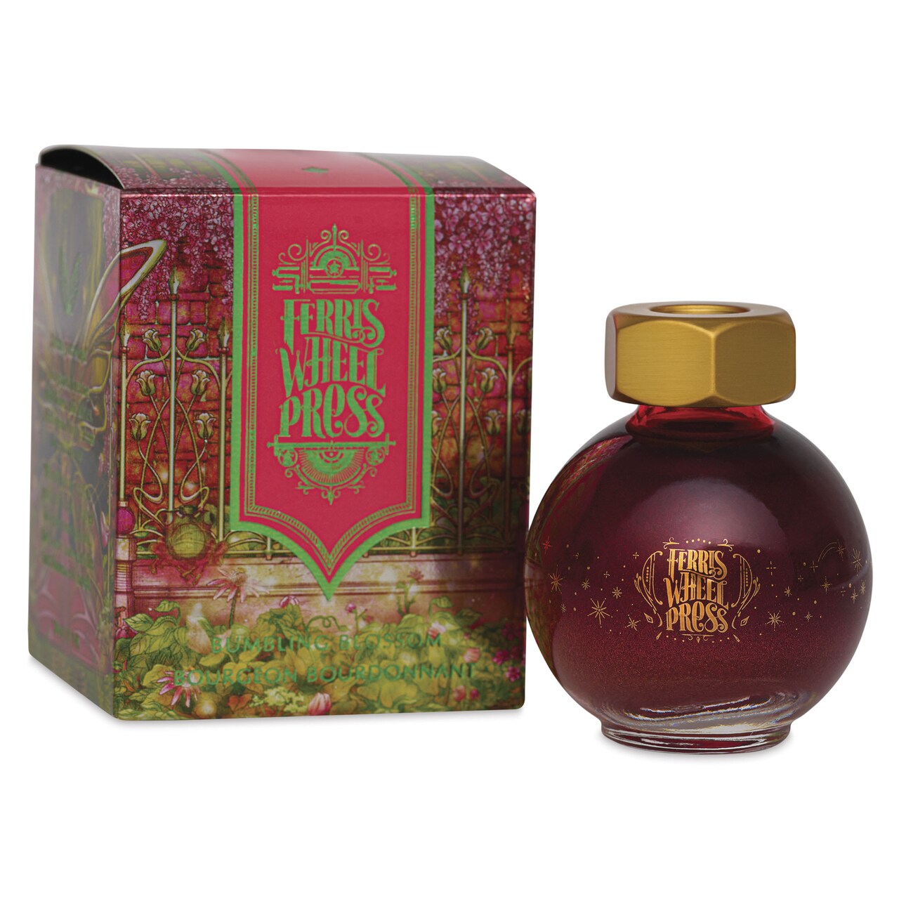 Ferris Wheel Press Ferritales Fountain Pen Ink - Bumbling Blossom, 20 ml